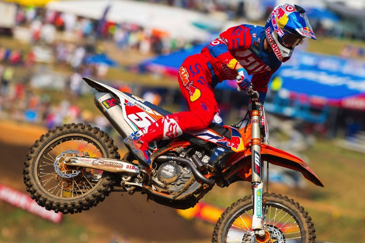 Ryan Dungey gewinnt den ersten Lauf von Tennessee