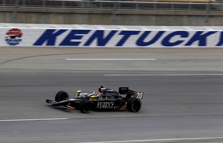 Ed Carpenter auf dem Weg zur Pole