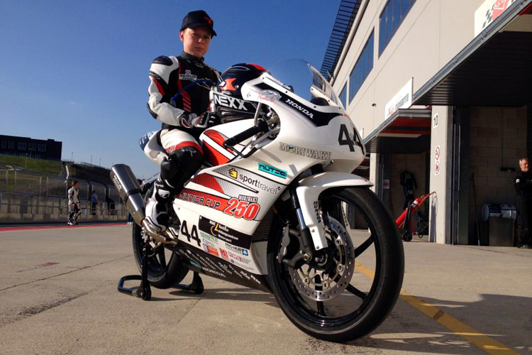 Kervin Orgis: Gelungener Einstand im European Moriwaki 250 Junior Cup