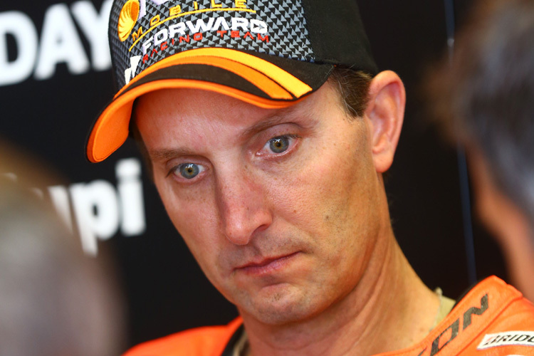 Colin Edwards hat nicht mehr viel zu lachen