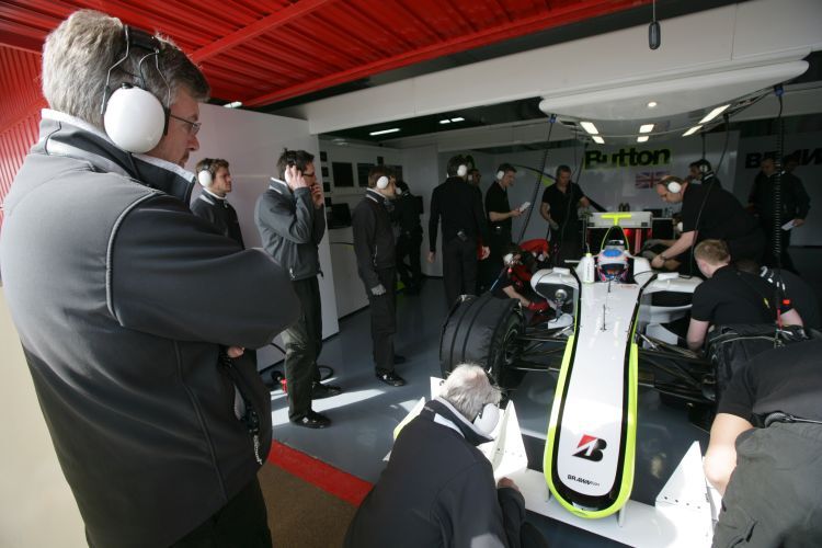 Ross Brawn und sein Lieblingsauto.
