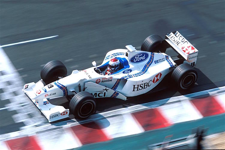 Jos Verstappen 1998 im Auto von Stewart Grand Prix