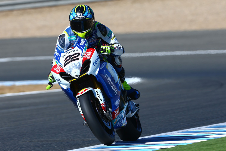 Alex Lowes beendete den Jerez-Freitag auf Rang 3