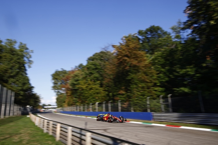 Charles Leclerc 2022 in Monza – so sieht das heute nicht mehr aus