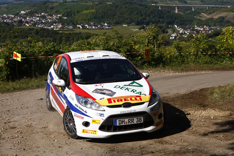 Christian Riedemann im Ford Fiesta R2