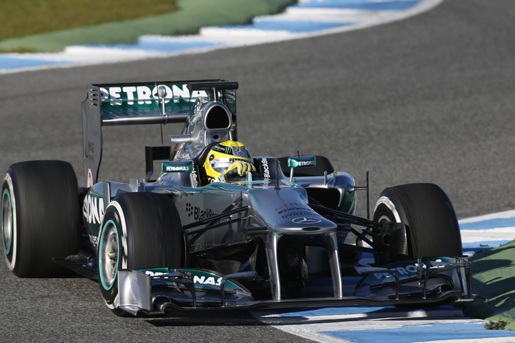 Nico Rosberg haut rein