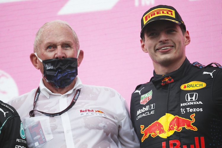 Helmut Marko und Max Verstappen