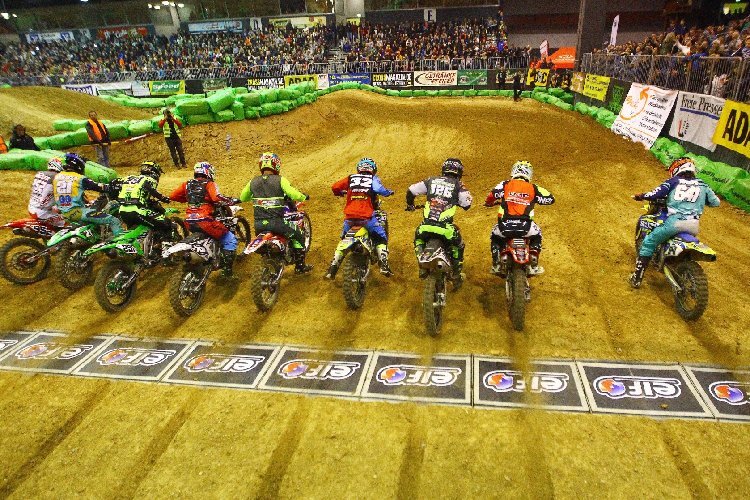 Das Supercross Chemnitz muss mit wenig Platz auskommen