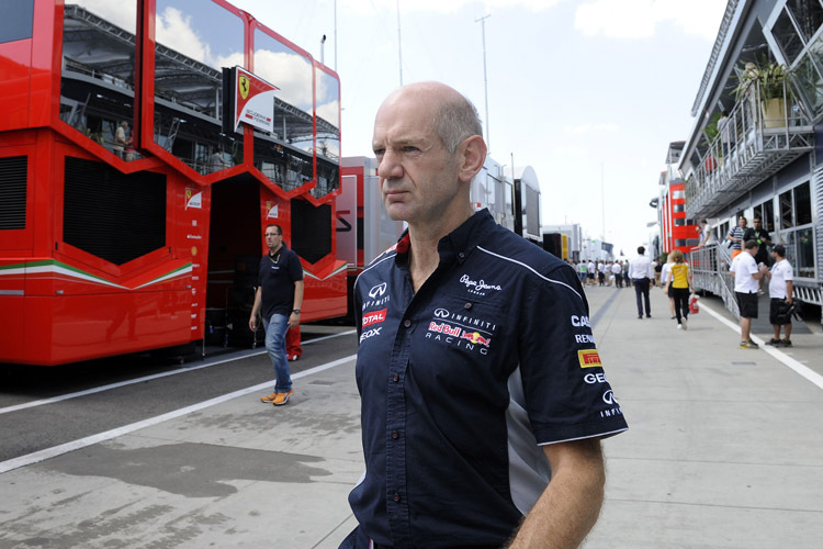 Adrian Newey: Immer auf der Suche nach neuen Talenten