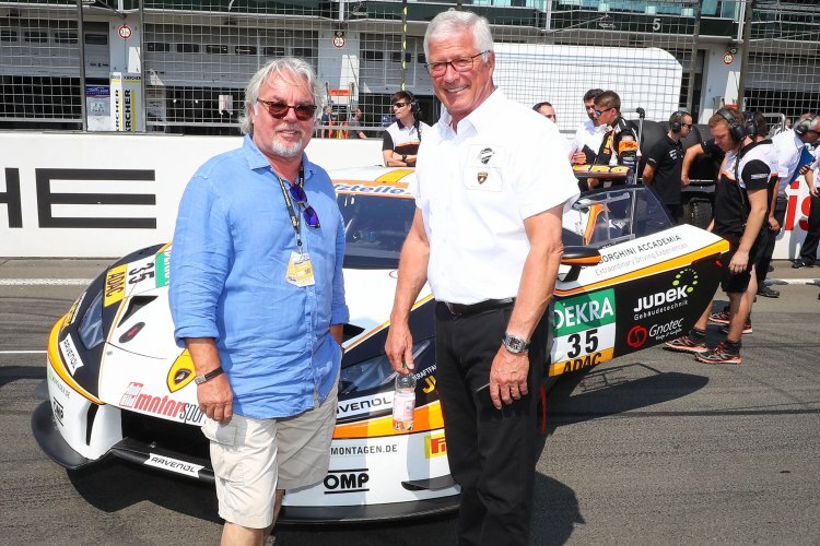 Seit vielen Jahren Partner: Keke Rosberg (li.) und Teamchef Arno Zensen