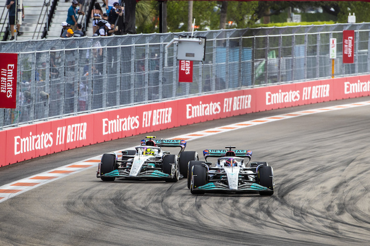 Martin Brundle ist sich sicher: George Russell kommt mit dem aktuellen Silberpfeil besser zurecht als Lewis Hamilton