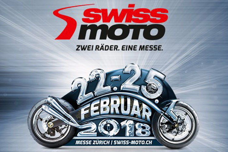 Vom 22. bis 25. Februar 2018 findet die SWISS-MOTO in Zürich statt