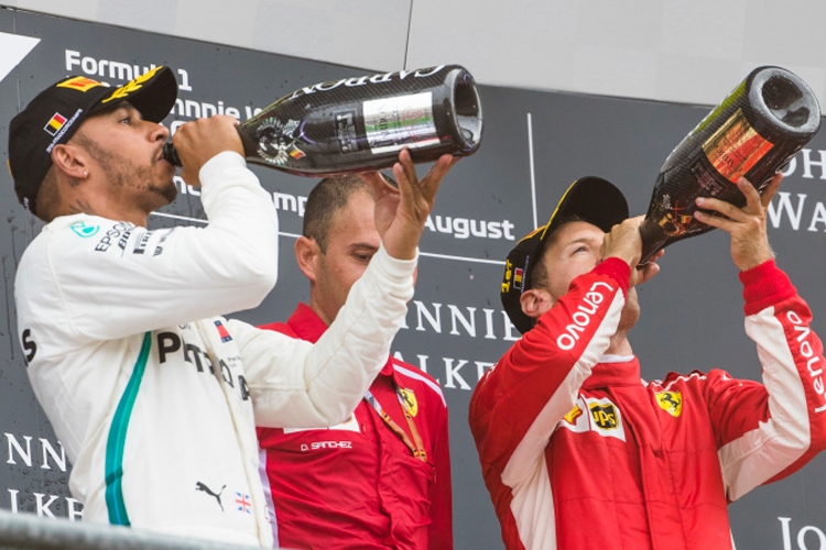 Prost: Lewis Hamilton und Sebastian Vettel