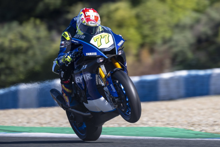 Domi Aegerter in Jerez