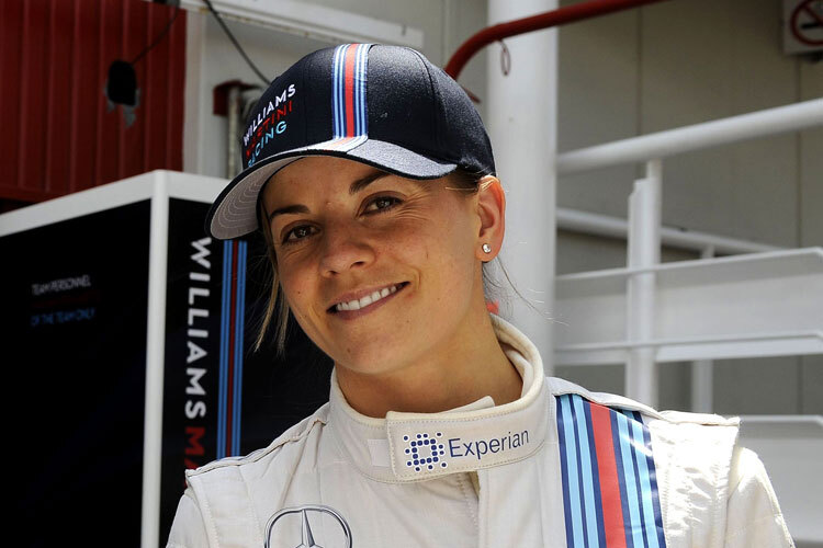 Susie Wolff freut sich schon auf kommenden Freitag