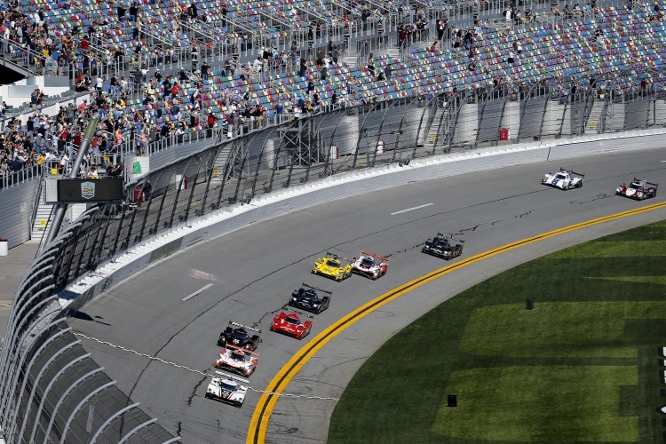 DPi vorne: Die IMSA-Serie startet auch 2021 wieder bei den 24h von Daytona