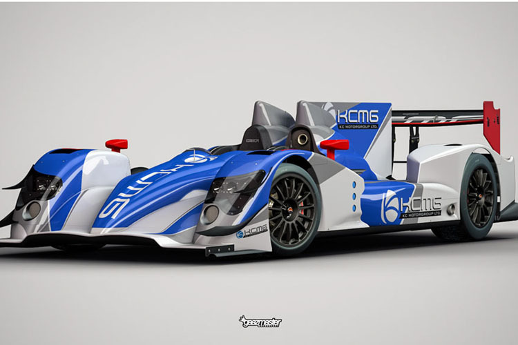 So wird der Oreca von KCMG aussehen