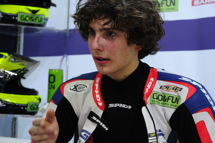 Baldassari fährt seine zweite WM-Saison für Gresini - nun jedoch in der Moto2-Klasse