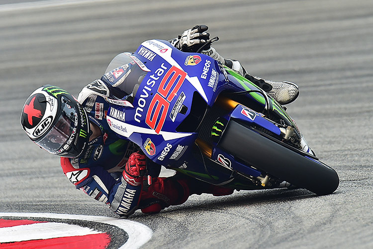 Jorge Lorenzo legte im FP2 die Bestzeit vor