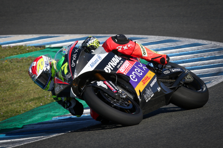 Dominique Aegerter beim Jerez-Test im März