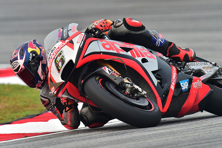 Stefan Bradl am Freitag in Sepang