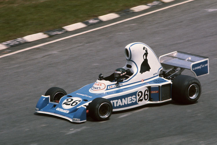 Formel-1-Debüt von Ligier: Jacques Laffite 1976 in Interlagos