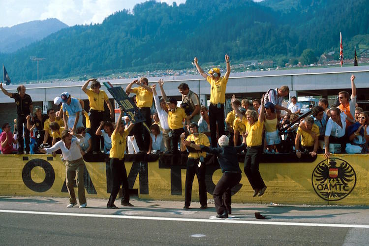 Der letzte GP-Sieg unter Chapman: Österreichring 1982