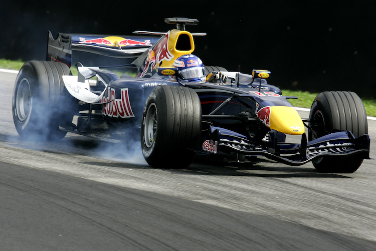 Robert Doornbos durfte wie Max Verstappen für Red Bull Racing ausrücken – war dabei aber nicht ganz so erfolgreich