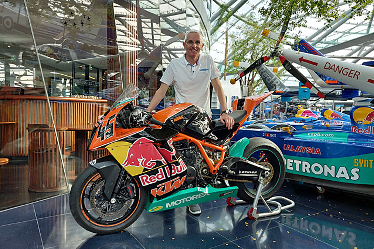 Martin Bauer zu Besuch bei KTM