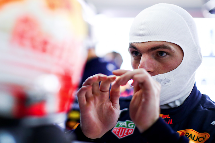 Max Verstappen berichtet von der Rennstrecke