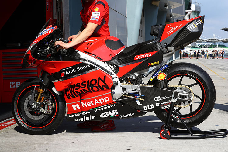 Die neue Werks-Ducati GP20