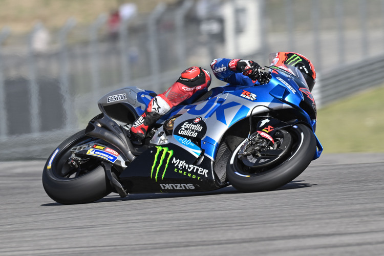 Alex Rins am Freitag in Texas