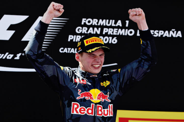 Max Verstappen: Sieg in Spanien