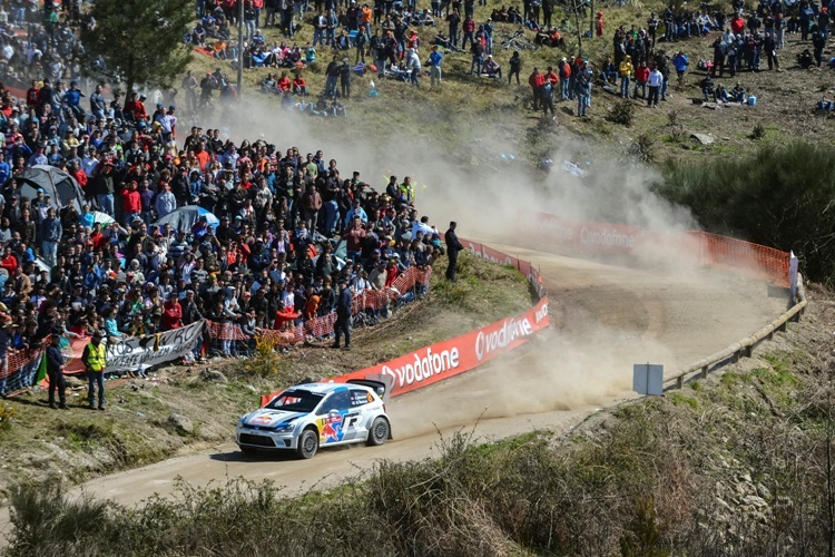 Andreas Mikklesen beim Fafe Rally Sprint