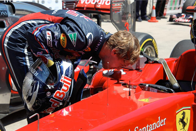 Das Thema Ferrari hat Sebastian Vettel schon immer fasziniert