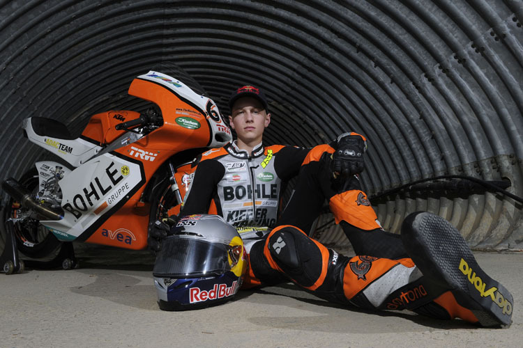 Beim Fotoshooting in Jerez: Florian Alt