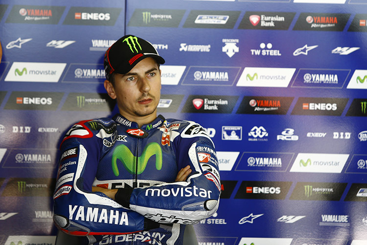 Jorge Lorenzo: «Es ist nicht ideal, was die Sicherheit betrifft»