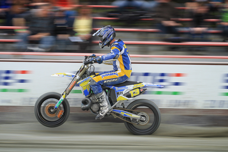 Jochen Jasinski: Seine Zweitakt-Husaberg ist auch 2013 im Einsatz