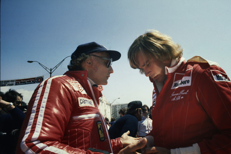 Der WM-Kampf von Niki Lauda und James Hunt wurde unter dem Titel «Rush» verfilmt - nun kommen die Requisiten unter den Hammer