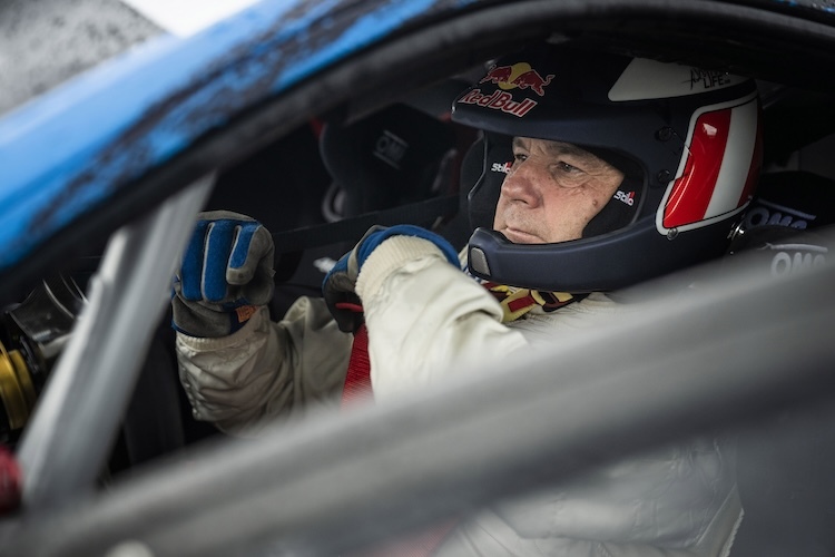 Gerhard Berger rückt im Rahmen der Legends Parade auf dem Red Bull Ring aus