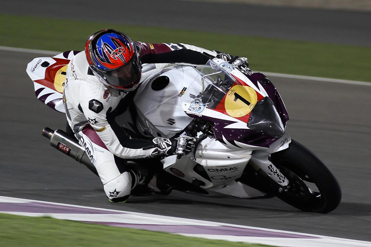 Alex Cudlin hat in Katar die Startnummer 1