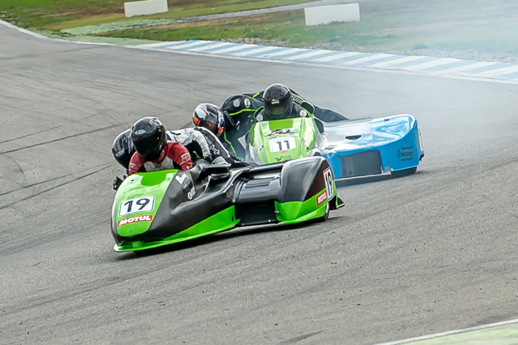 Schwegler/Röder (19) beim IDM-Finale in Hockenheim