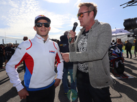 Eddie Mielke (re.) mit Stefan Bradl