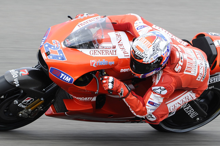 Casey Stoner gewann erstmals in diesem Jahr