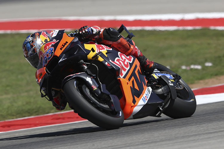 Sehen wir gleich in Q2 wieder: Jack Miller, Red Bull KTM Factory Racing.