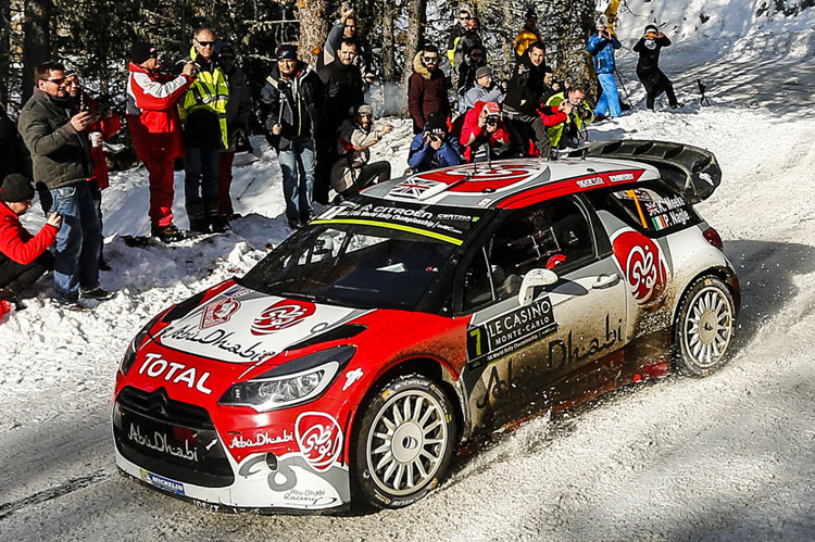 Citroën-Pilot Kris Meeke fährt beim Saisonauftakt überraschend um den Sieg