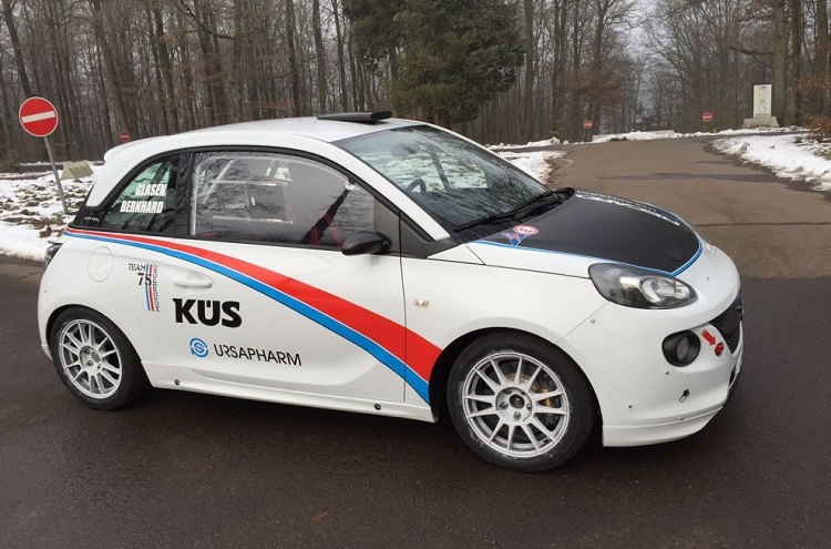 Der Opel Adam vom Team75 Bernhard