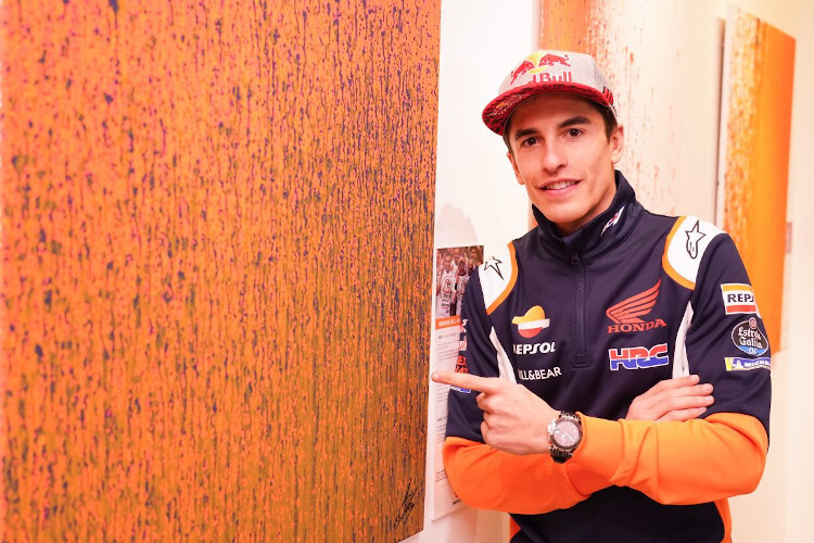 MotoGP-Weltmeister Marc Márquez: Auf und neben der Strecke ein Künstler