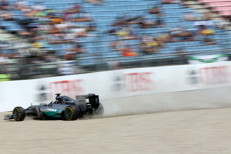 Formel 1 2014 in Hockenheim: Viel Spektakel, wenig Zuschauer