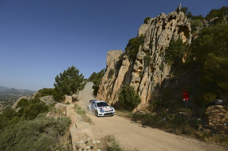 Jari-Matti Latvala auf Sardinien